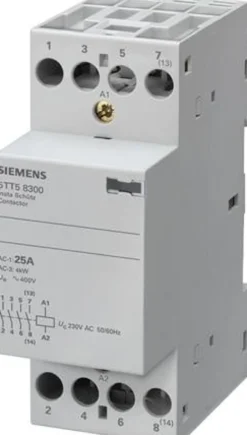 Insta Modulkontaktor 25A, 2 slutte, 230V, 2M, 5TT5830-0