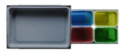 Intra affaldssystem Tank40-4, grå, 4 x 8 liter