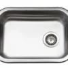 Intra Juvel køkkenvask, 400 x 340 mm, med strainer, til nedfældning, mat K400