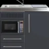 Intra Juvel minikøkken Trend premiumline, 1000 mm, 890 mm, 600 mm