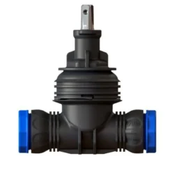 Isiflo Ecoline stikledningsventil, 40 mm, komposit, PN16