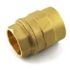 Isiflo overgang med muffe, 20 mm x 1/2", messing, PN16