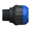 Isiflo Sprint 32 mm x 3/4" overgang med nippel, komposit, PN16