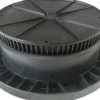 Isoleret låg til målerbrønd, Ø400 mm plast målerbrønd (500 mm udv. diameter) - Danwell 'Danlåg'