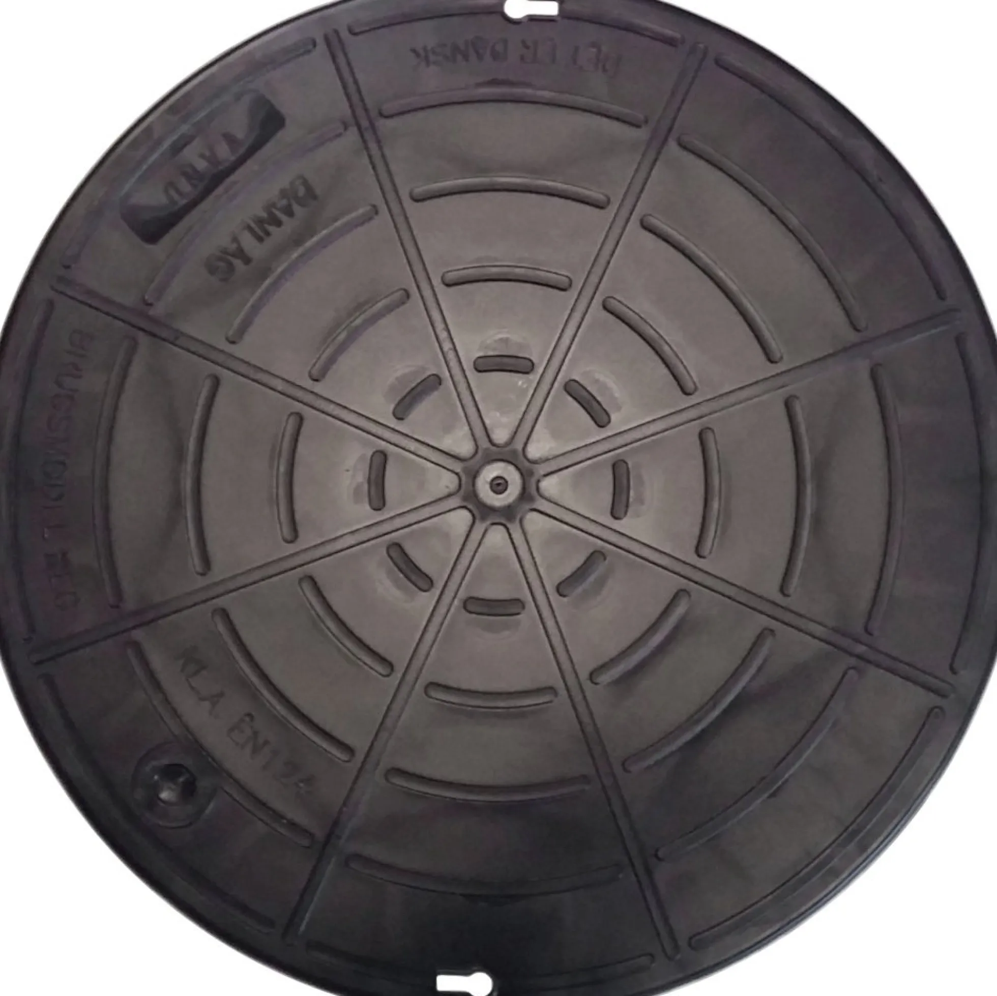 Isoleret låg til målerbrønd, Ø400 mm plast målerbrønd (500 mm udv. diameter) - Danwell 'Danlåg'