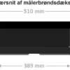 Isoleret låg til målerbrønd, Ø400 mm plast målerbrønd (510 mm udv. diameter)
