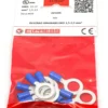 Isoleret ringkabelsko A2510R, 1,5-2,5mm², M10, blå - i poser á 10 stk.