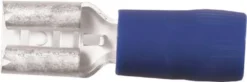 Isoleret spademuffe blå, 1,5-2,5 mm², 6,3x0,8 mm, A2507FLS - 100 stk