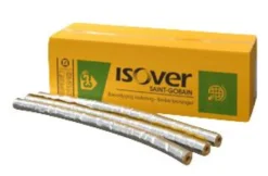 ISOVER BoaFlex Alu2 rørskål, 18x30 mm, 1.2 meter, max. 150°C, med tape
