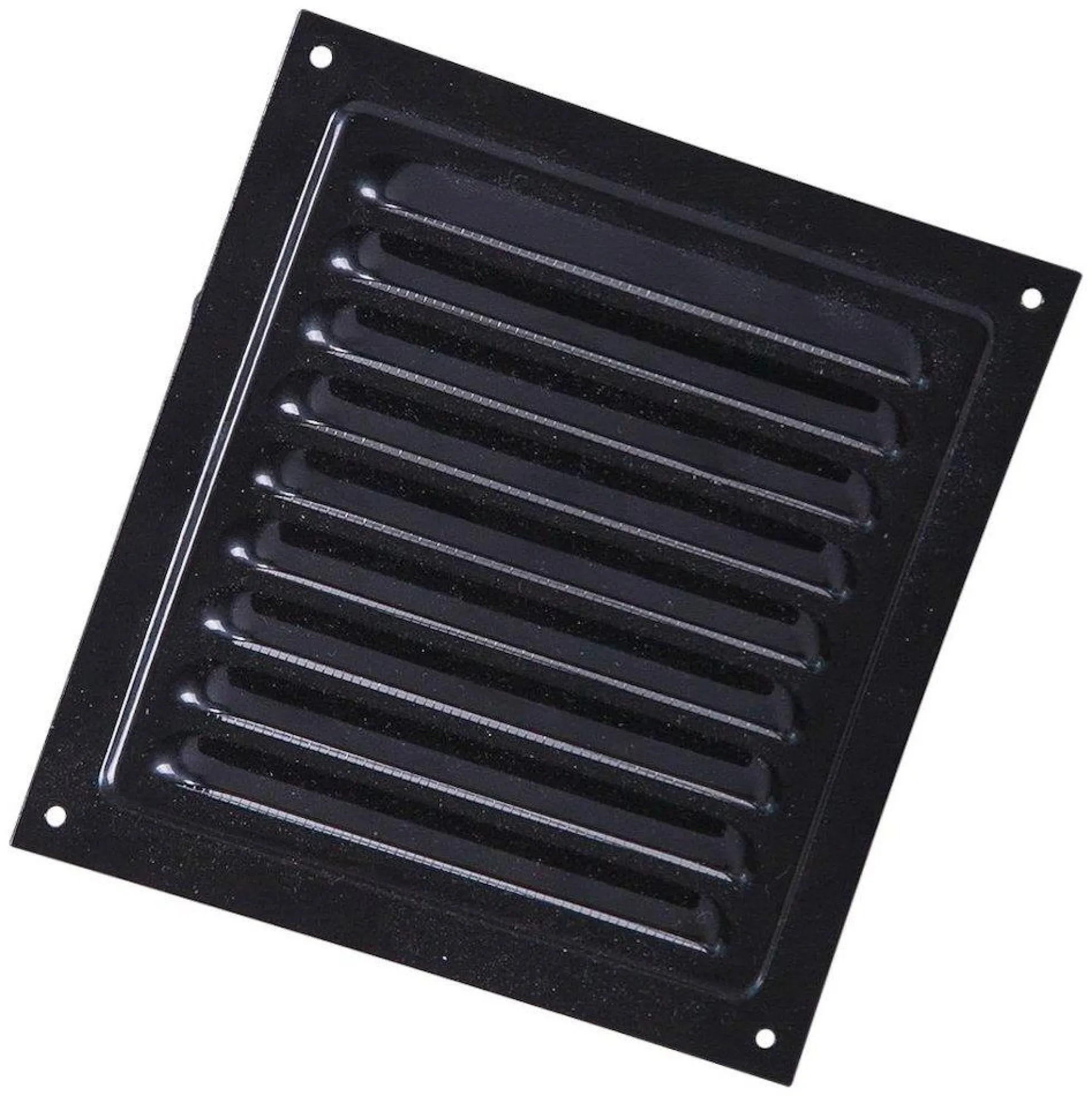 Jalousirist med insektnet 200x200 mm, sort - Duka