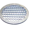 Jalousirist Ø100mm, rund, galvaniseret - Alnor Systemy Wentylacji