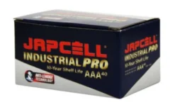 Japcell batteri, 1,5V AAA Industrial Pro - pakke med 40 stk
