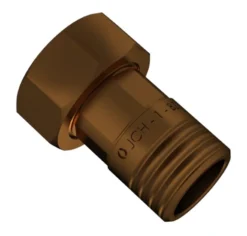 JCH målerforskruning type 2086, rødgods, 2"x1.1/2", 70mm, 16 bar
