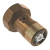 JCH 2286 vandmålerforskruning, 1" x 1 1/4" x 60 mm, med kontraventil