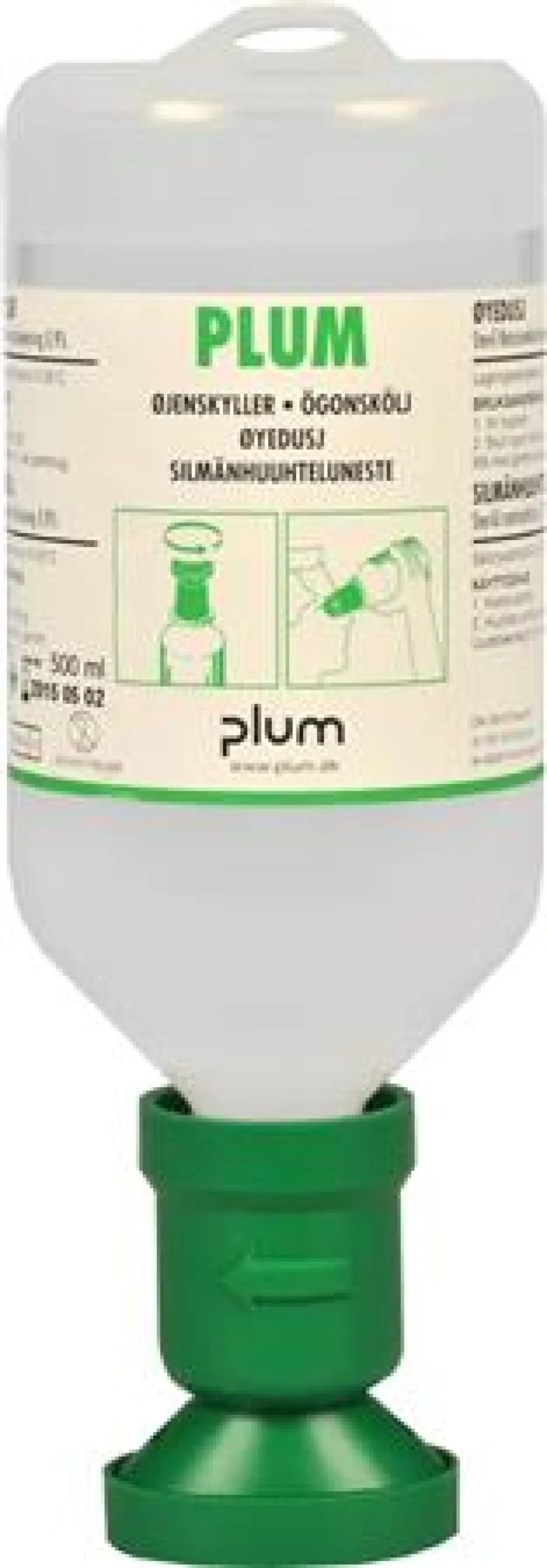 Øjenskyldemiddel flaske, 500 ml