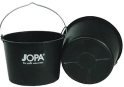 JOPA spand, sort, plastic, 20 liter