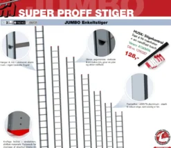 JUMBO enkeltstige Super Proff