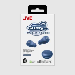 JVC Gumy True Wireless Mini Earphones, HA-A6T-A-U, Blue