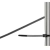 Kabelbinder, sort, 203 mm x 2,5 mm, 200 mm x 2,5 mm, UV-resistent, vejrbestandig, nylon, brudstyrke: 8,1 kg
