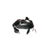 Kabel med afbryder - Arbejdslampe, Til 2 lamper, 2x15A, DT06-2S stik