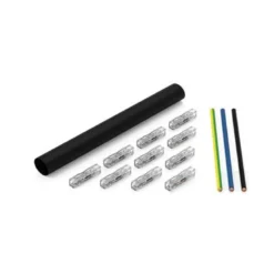 Kabelreparationssæt til multikabel, sort - Wago