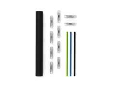 Kabelreparationssæt til multikabel, sort - Wago