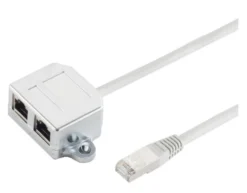 Kabel splitter (Y-adapter), RJ45 adapter, 10 cm kabel - MicroConnect