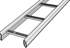 Kabelstige KHZP, 600 mm bred, 6 meter, varmgalvaniseret - 6 meter