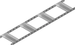 Kabelstige til skib, varmgalvaniseret, 100x30, 3 meter - 3 meter
