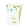 Kaffebæger 8 OZ, plastfri miljøkop, single - 20 stk