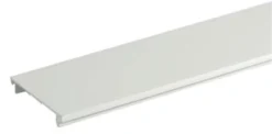 Kanallåg 70x132 mm - aluminium - 2 meter