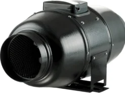Kanalventilator 160 TT SILENT, 230 V, 33 dB, 555 m3/h, Sort