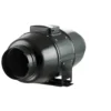Kanalventilator 125 TT SILENT, 230 V, 125 mm, Sort