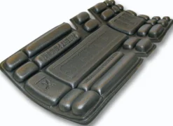 Kansas 121633 knæpuder, 16 mm, 290 mm, 165 mm, polyethylen, grå