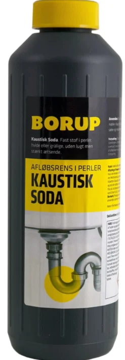 Kaustisk soda, 1 kg, til afsyring og rensning