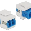 Keystone module LC Duplex female > LC Duplex female single-mode