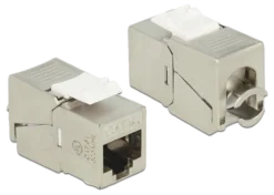 Keystone modul RJ45 jack, LSA Cat.6A STP compact - Delock (udgået)