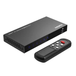 8K@60Hz HDMI switch 3x1, HDCP 2.3, med fjernbetjening