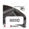 Kingston DataTraveler Kyson, 128 GB, USB 3.2 Gen 1, sølv