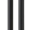 KIRO 2 håndklædetørrer, 1400 x 135 mm, sort - TVS