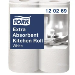 Køkkenrulle Premium, hvid, 2 lag, 24 stk