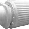 Klemnippel 10mm hvid