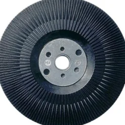 Klingspor bagskive ST358A, riflet, til fiberskiver, M14 gevind, 125 mm