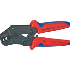 Knipex crimptang, kort form, 195 mm, KOASIAL BNC TNC stik
