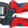 KNIPEX crimptang til kabeltyller, 190 mm, selvindstillelig