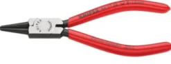 Knipex Låseringtang, 225mm, indv. lige, til låseringe 40-100mm, dyppet greb