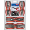 KNIPEX præcisions-låseringstang-sæt, 8 dele