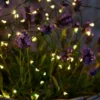 Knirke lyskæde, 40 LED, 3,9 meter, klar/grøn