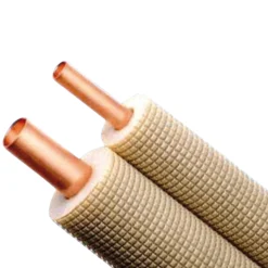 Kobberrør, 1/4" x 5/8", 20 m, uden omløber, TF