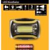 Kodak LED Headlamp, 150lm, 3 modes, 3W single LED, IP44, black